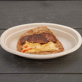 Paratha Breakfast Taco - Sausage