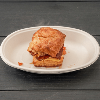 Honey Butter Biscuit Sandwich - Bacon