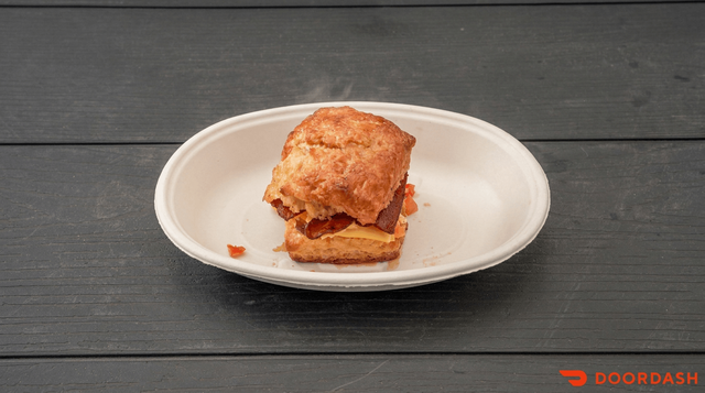 Honey Butter Biscuit Sandwich - Bacon.